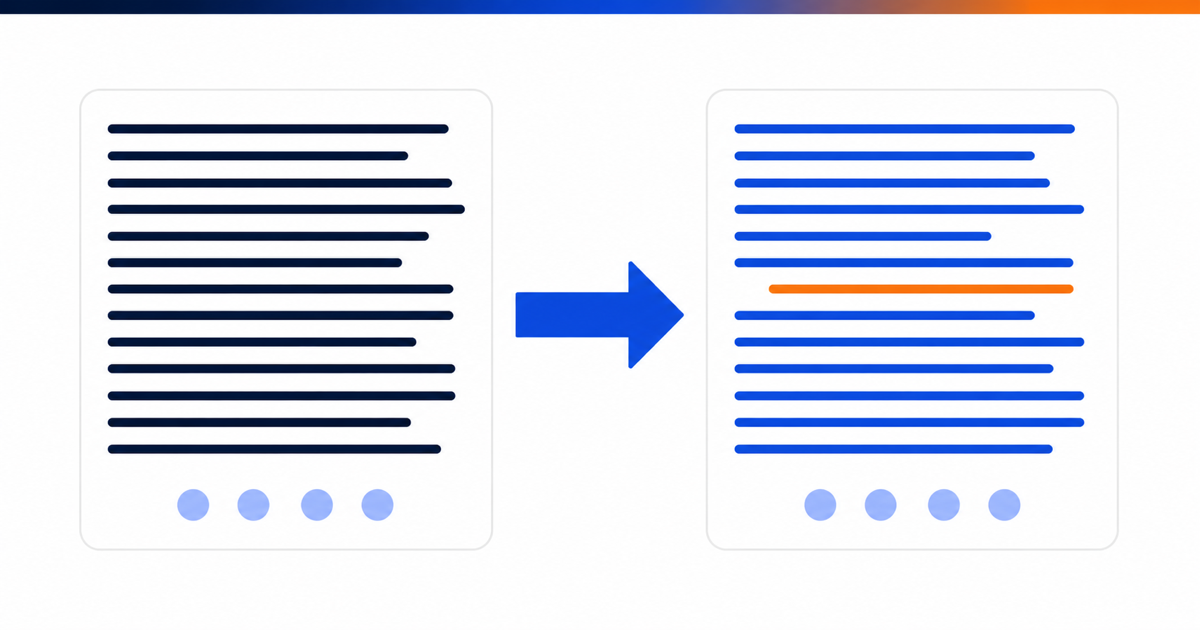 Deux blocs de code apparemment équivalents, dont une seule ligne diverge discrètement à droite.