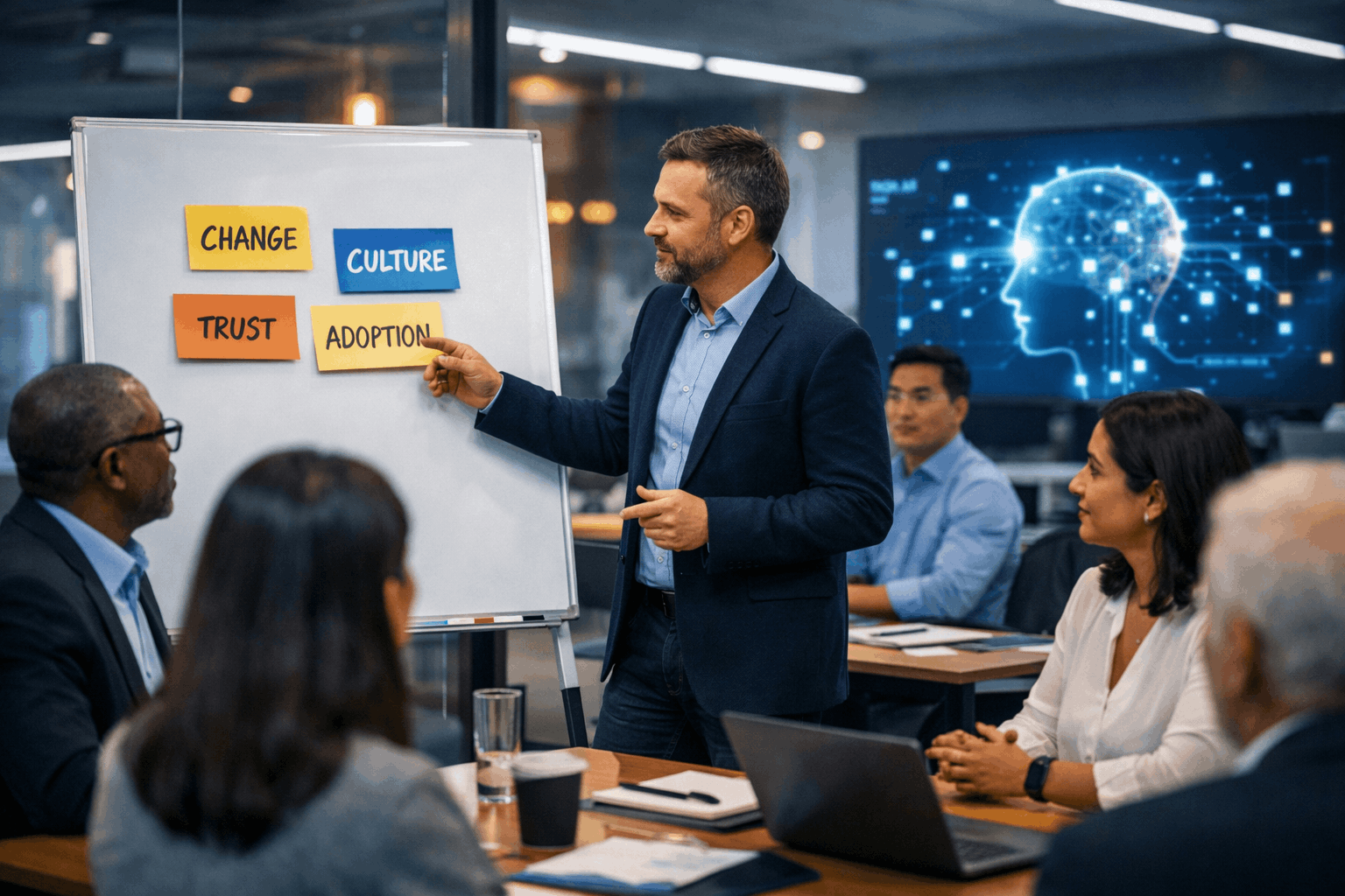 Transformation IA : pourquoi 93 % des obstacles sont humains, pas technologiques